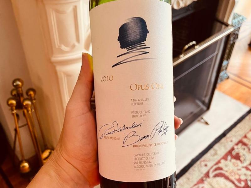 Degustación de Opus One: un viaje a través de cinco cosechas