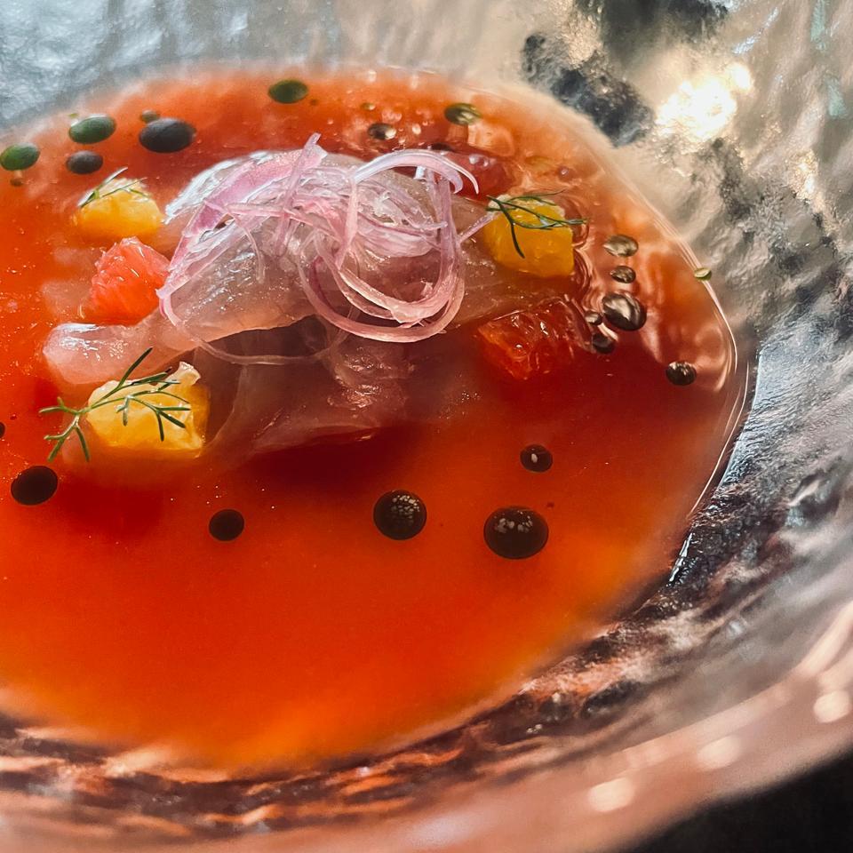 Patillazo de pesca blanca en Manuel Cocina en Barranquilla