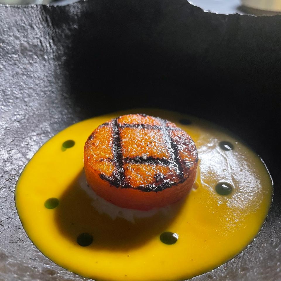 Ahuyama Straciatella Albahaca