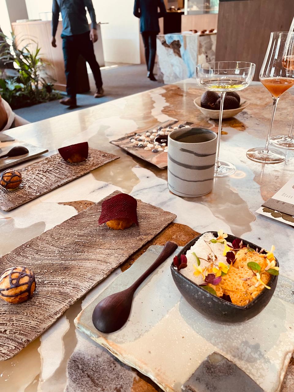 Menú en desnivel, Central Lima